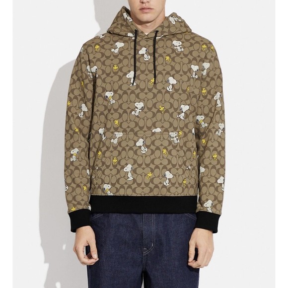 Coach X Peanuts XS CE545 Signature Snoopy Hoodie NWT Org $378 - Picture 5 of 12